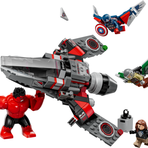 LEGO® Captain America vs. Red Hulk Battle (76292)