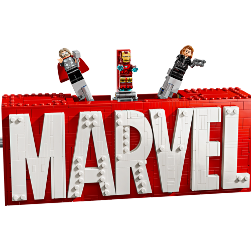 LEGO® Marvel Logo & Minifigures (76313)